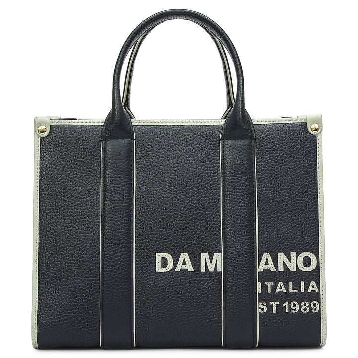 Zoe Large Book Tote - Black