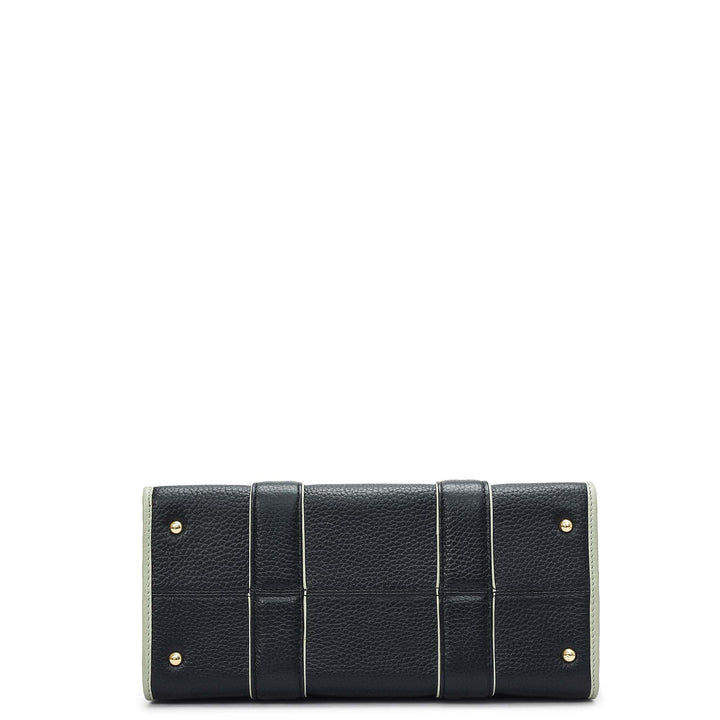 Zoe Small Book Tote - Black