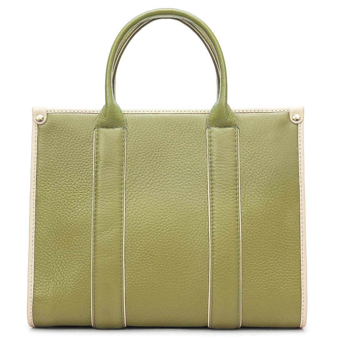 Zoe Large Book Tote - Fern