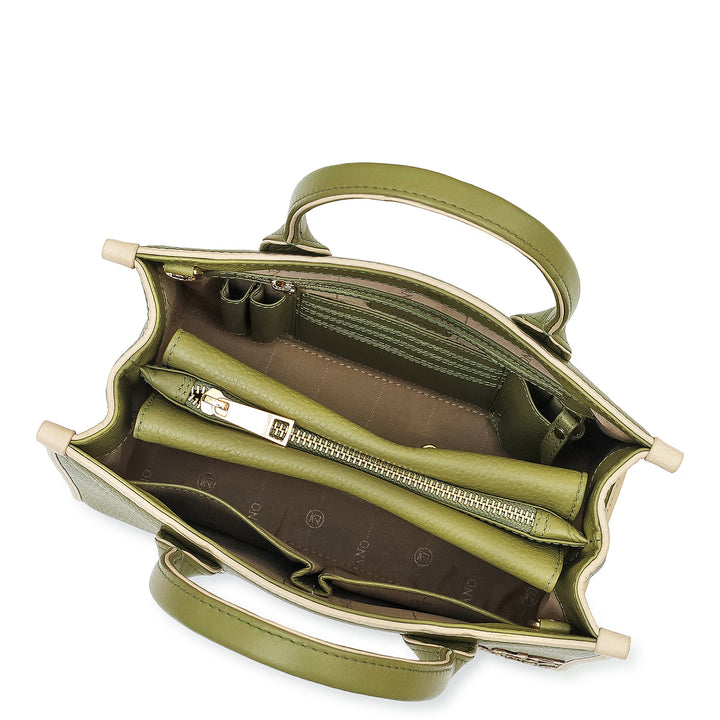 Zoe Large Book Tote - Fern