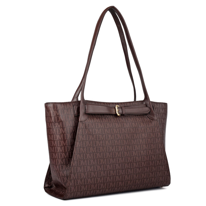 Medium Monogram Leather Tote - Date