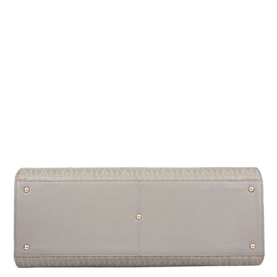 Allure Croco Franzy Leather Satchel - Date