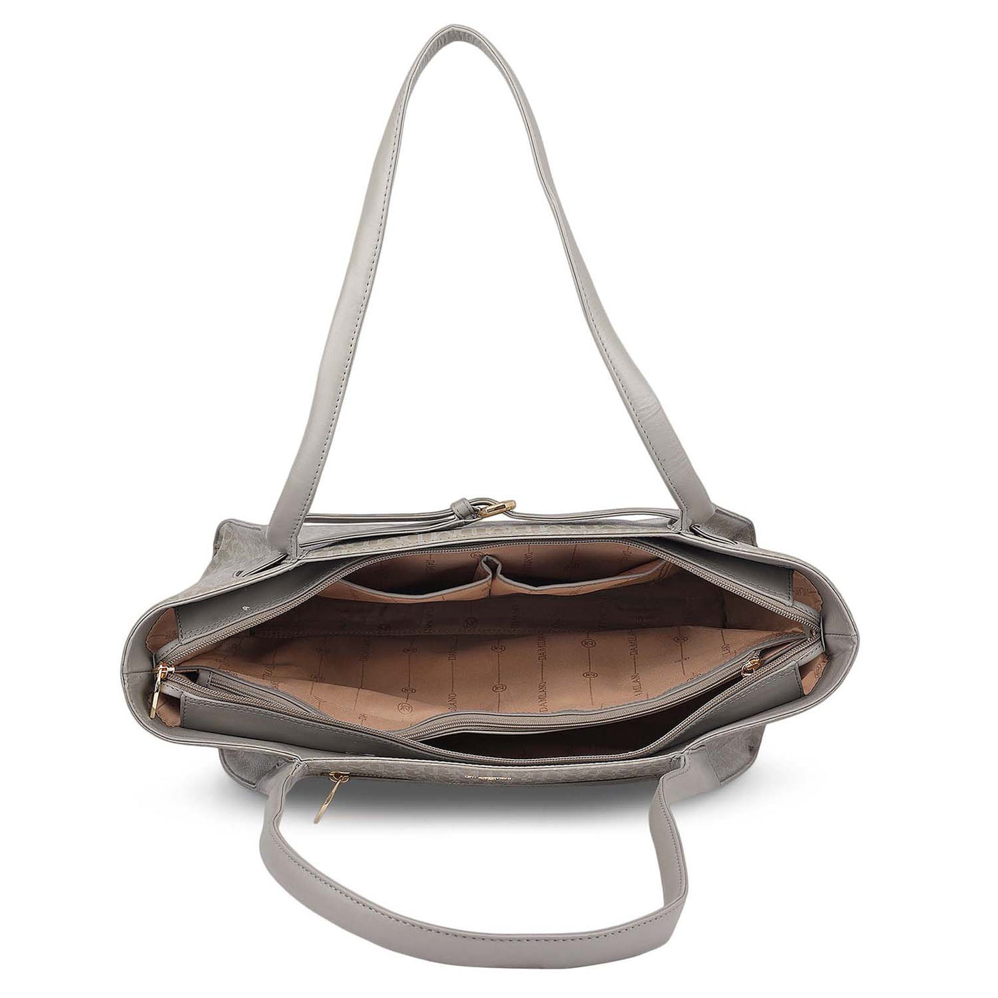 Allure Croco Franzy Leather Satchel - Date