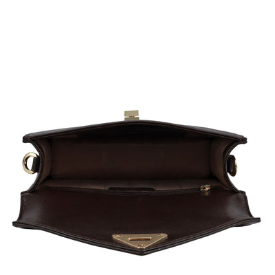 Allure Croco Franzy Leather Sling - Date