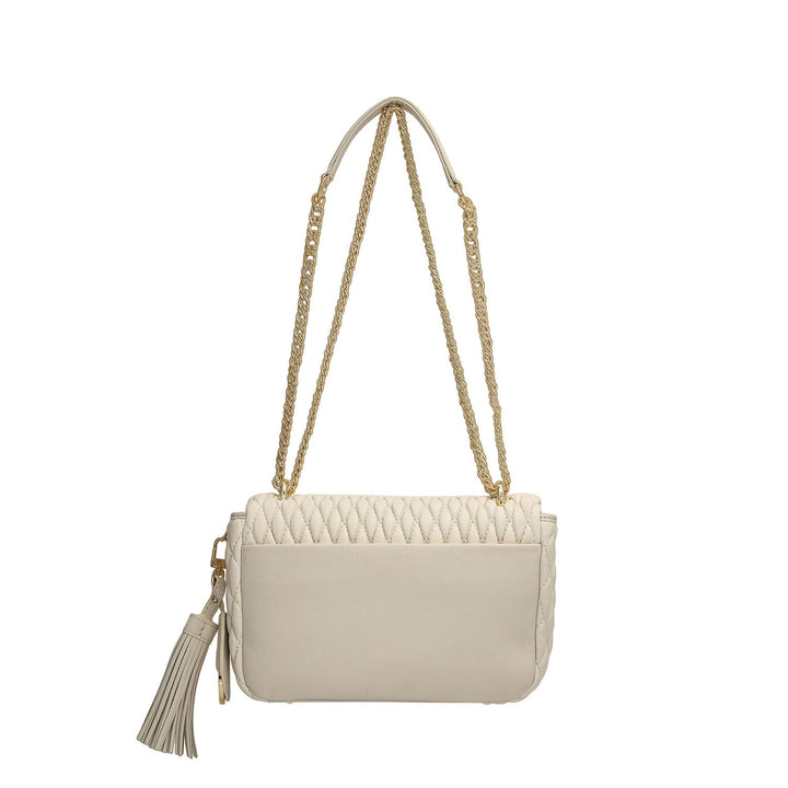 Small Francesca Shoulder Bag - Beige