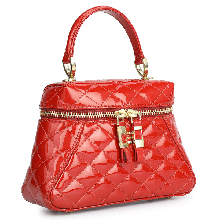 Gloss Top Handle Bag (S)
