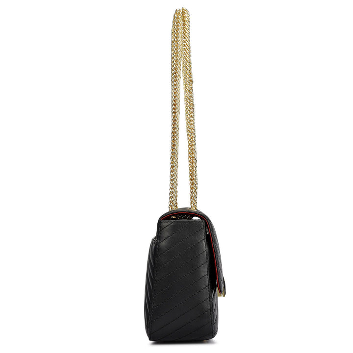 Chevron Double Chain Bag (M)