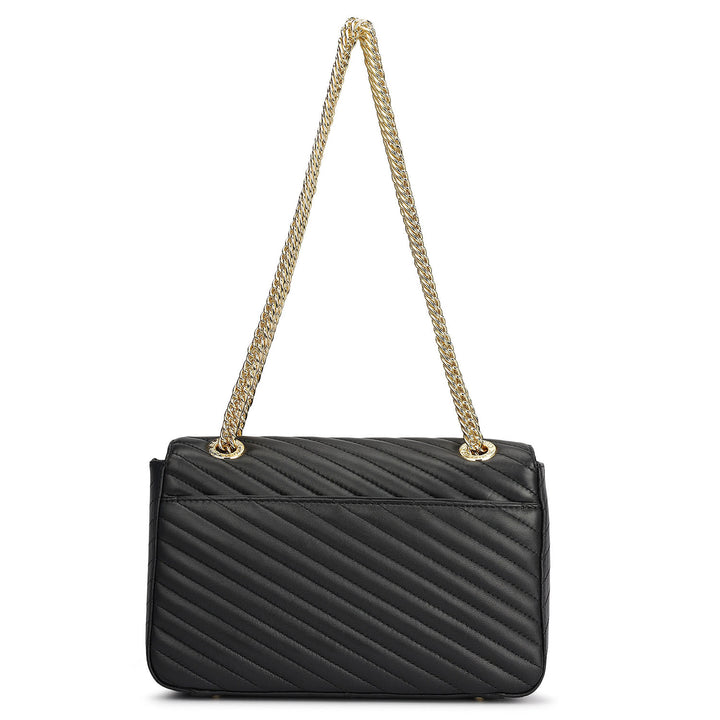 Chevron Double Chain Bag (M)