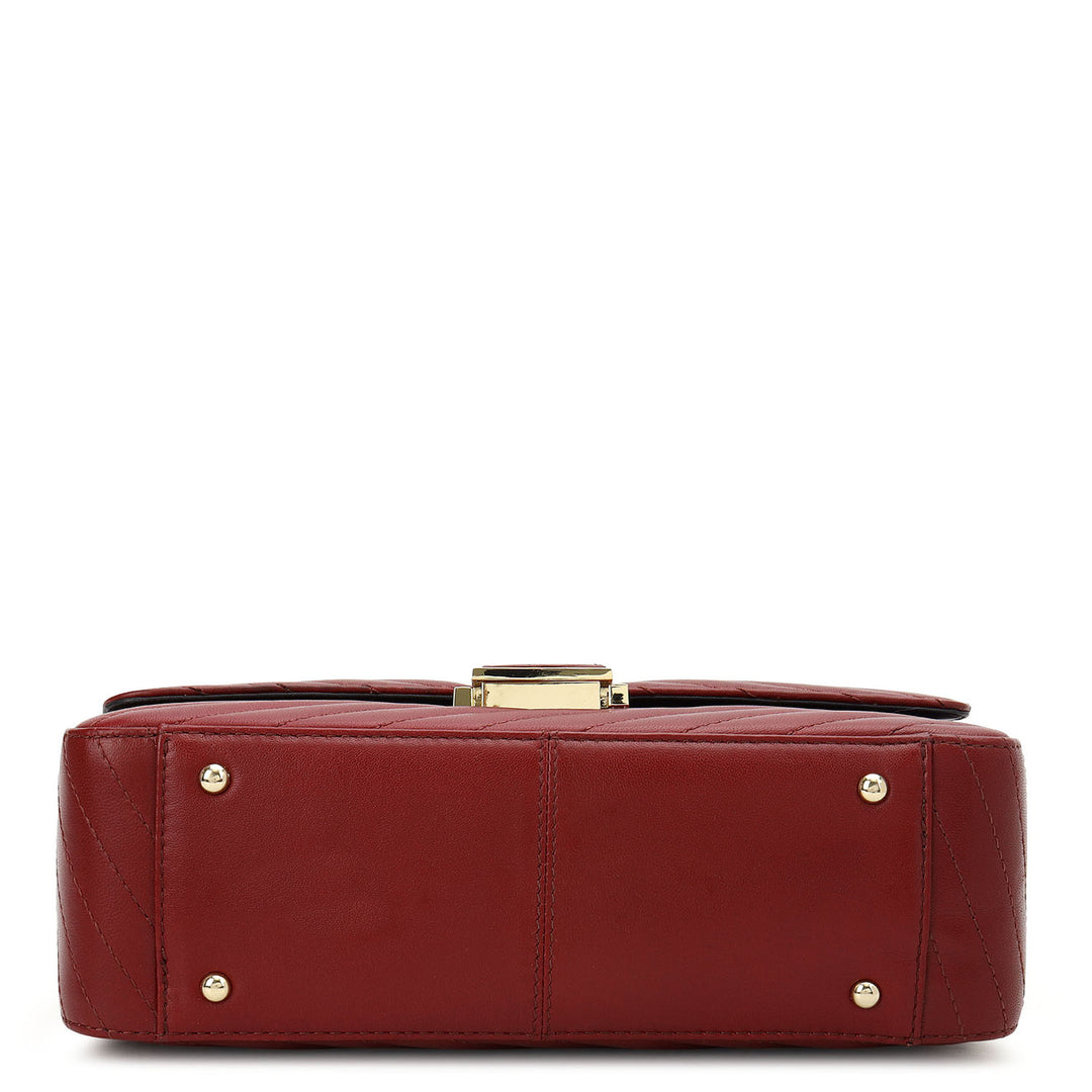 Chevron Double Chain Bag (M)