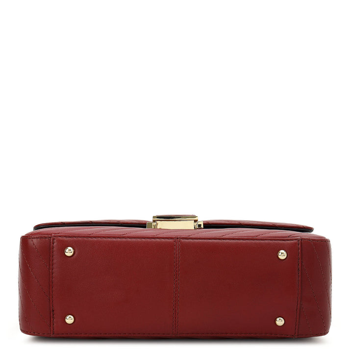 Chevron Double Chain Bag (M)