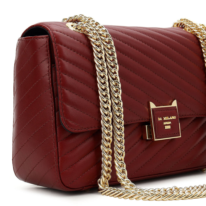 Chevron Double Chain Bag (M)