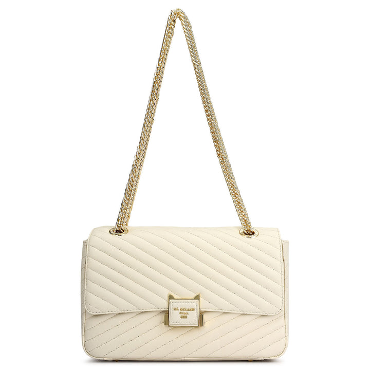 Chevron Double Chain Bag (M)