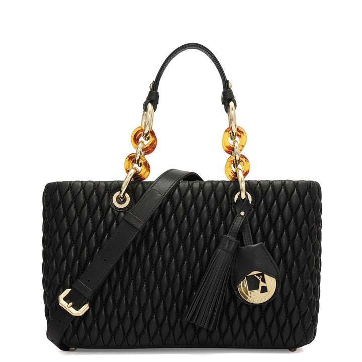 Medium Mabel Satchel - Black