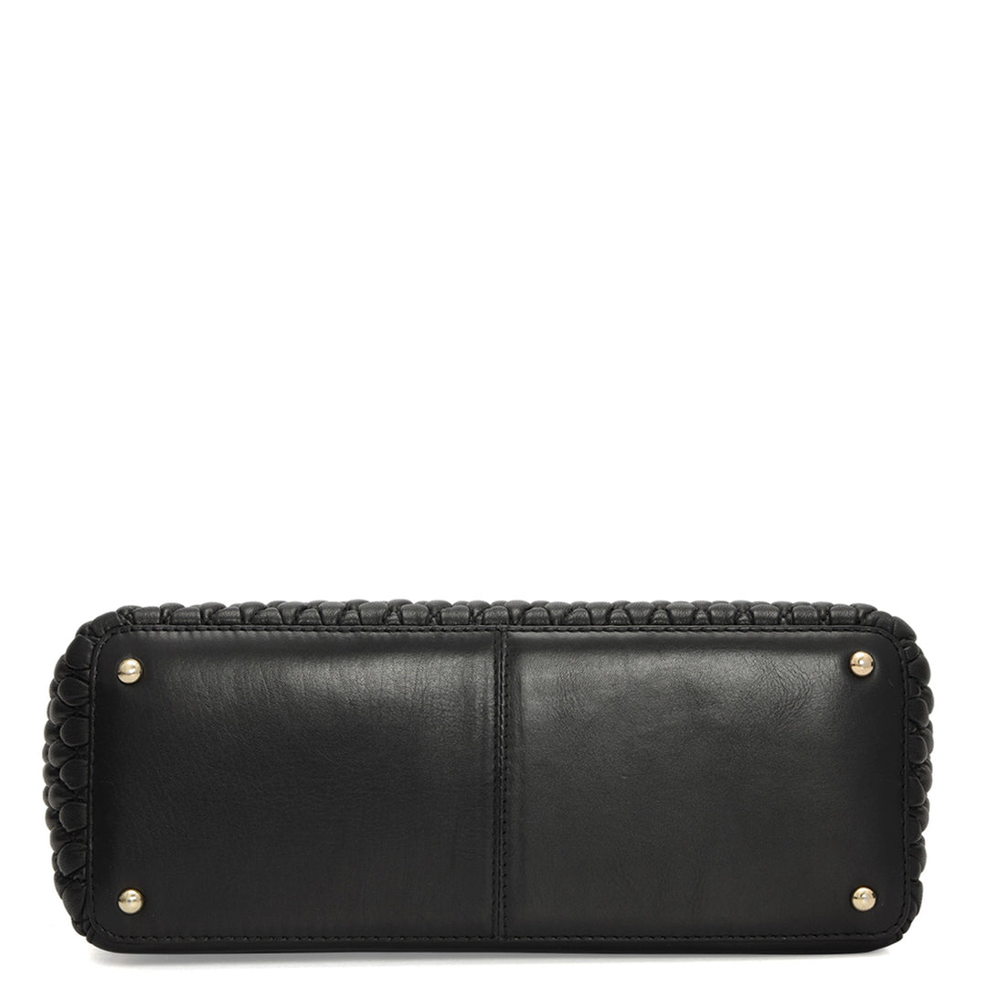 Medium Mabel Satchel - Black
