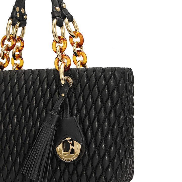 Medium Mabel Satchel - Black