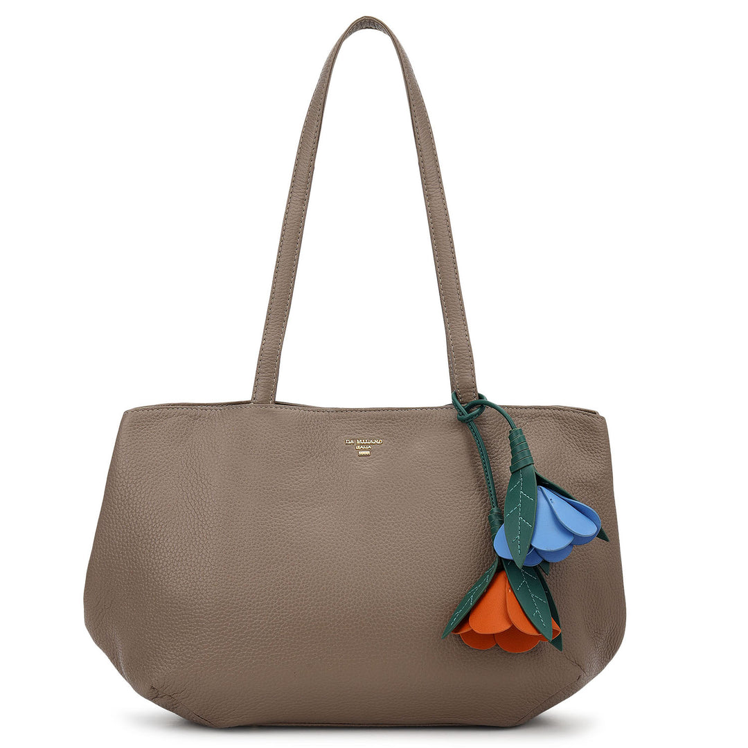 Shoulder Bag (L) - Smoke Grey