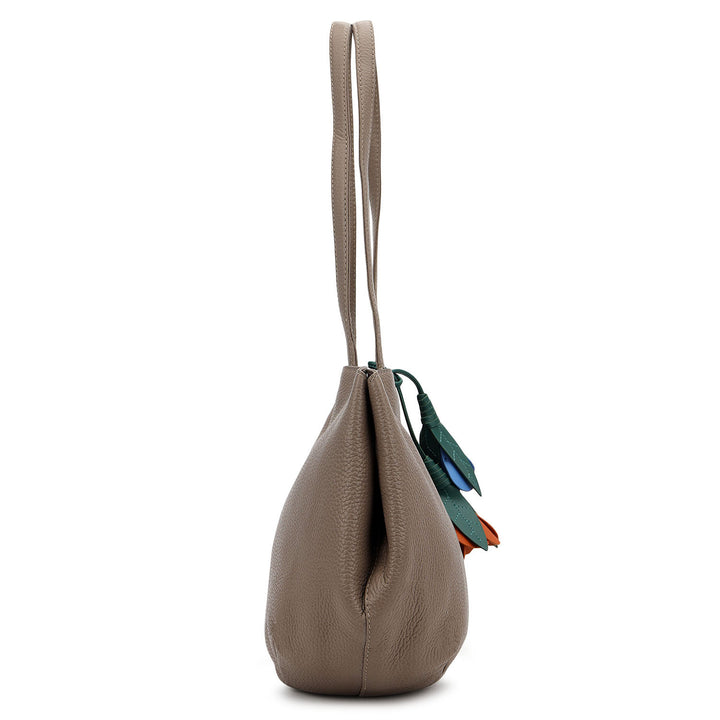 Shoulder Bag (L) - Smoke Grey