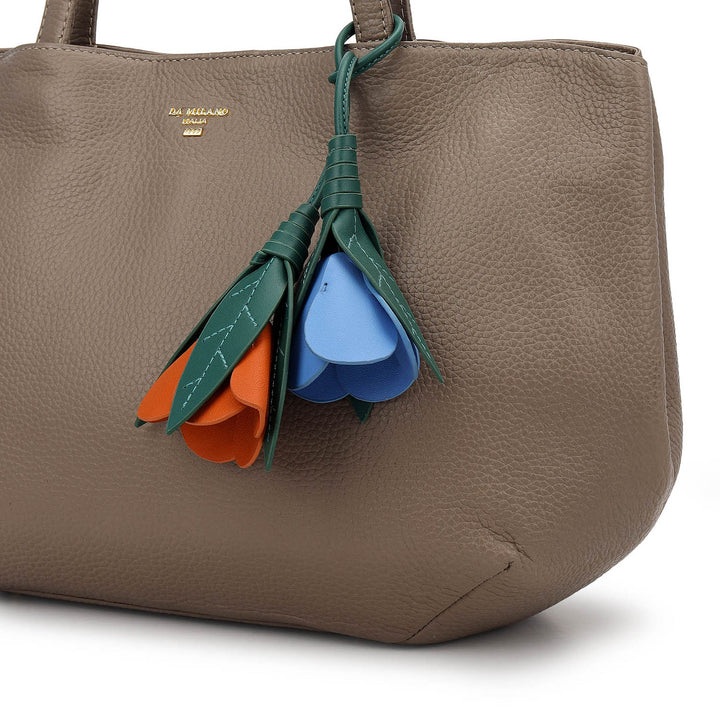 Shoulder Bag (L) - Smoke Grey