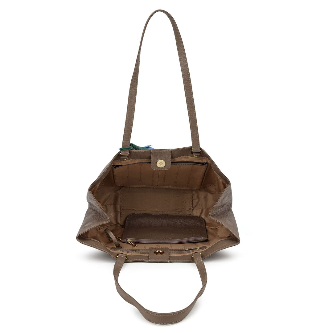 Shoulder Bag (L) - Smoke Grey