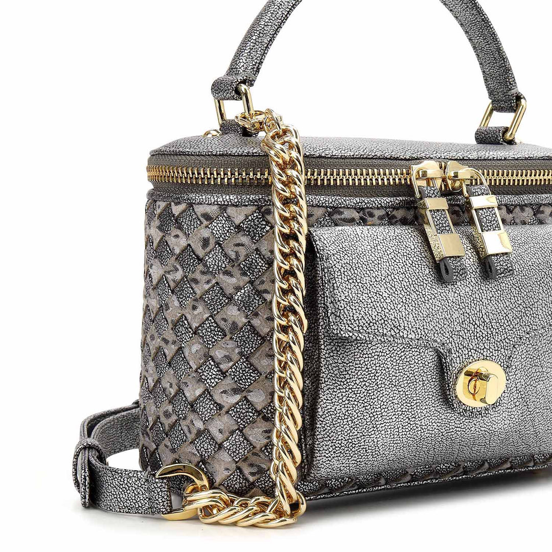 Tresser Top Handle Bag (S)