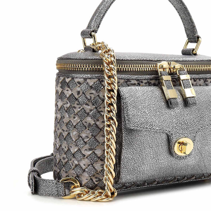 Tresser Top Handle Bag (S)
