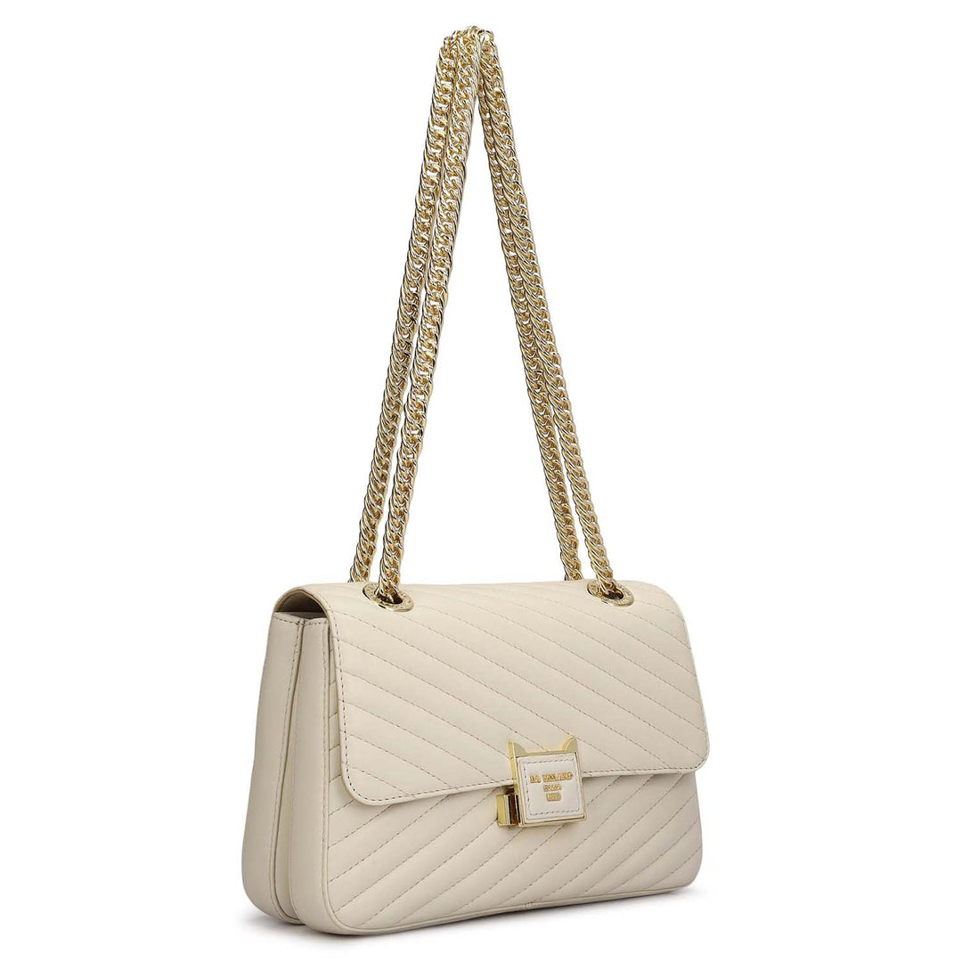 Chevron Double Chain Bag (S)