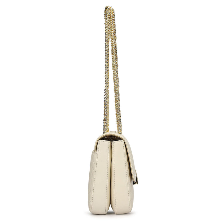 Chevron Double Chain Bag (S)