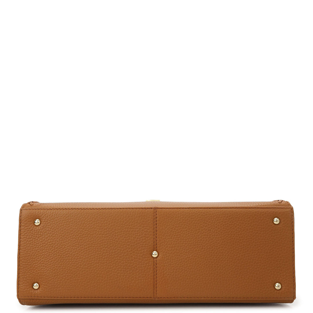 Plume Top Handle Bag (M)
