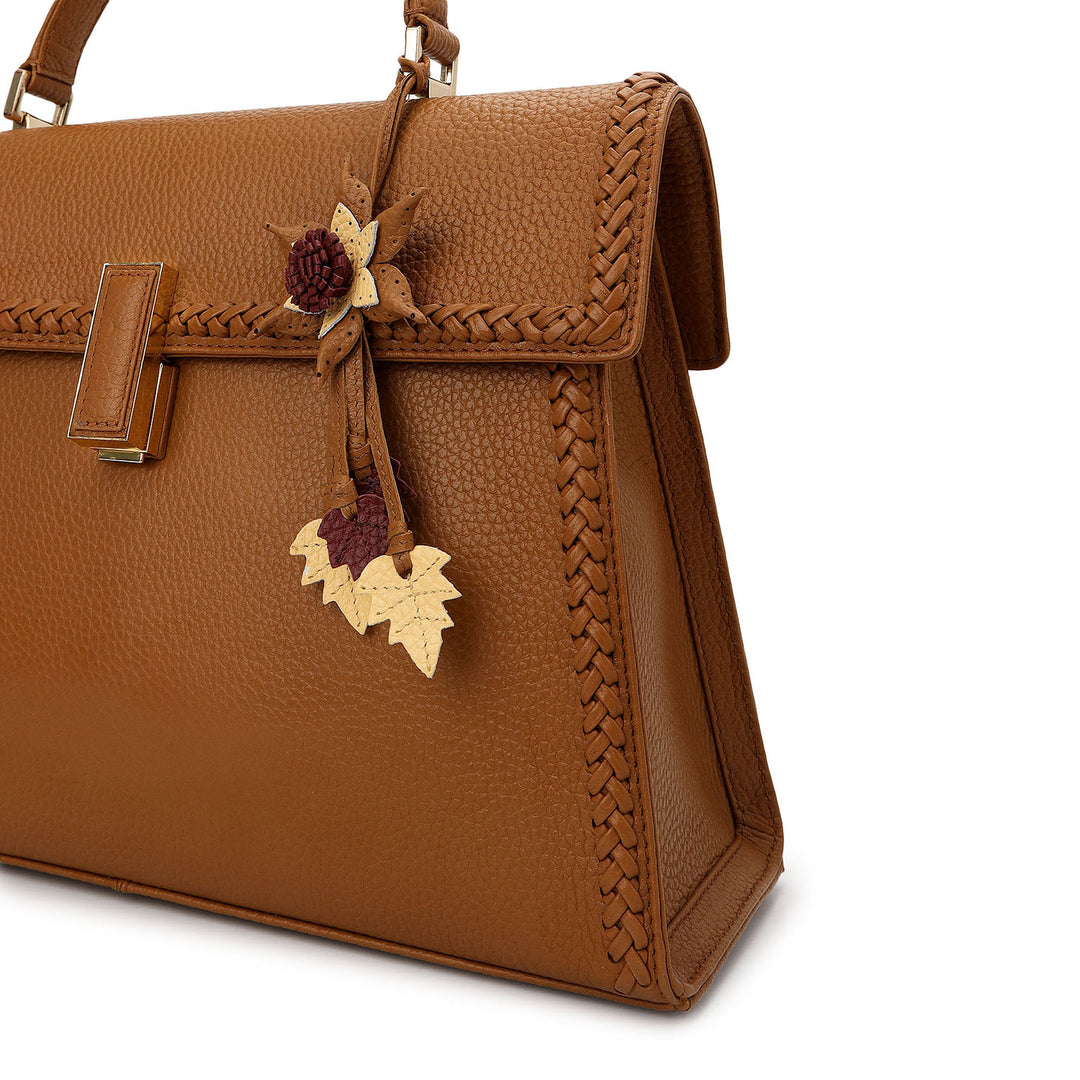 Plume Top Handle Bag (M)