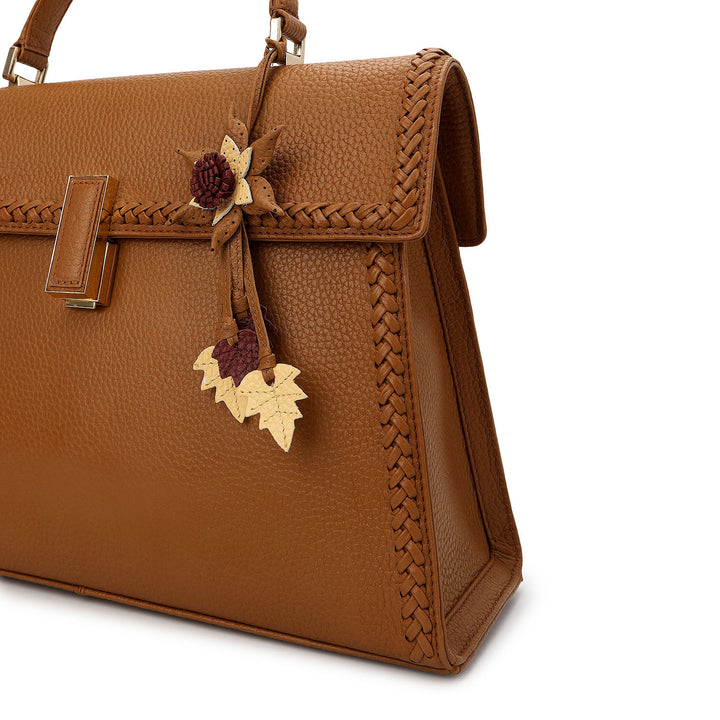 Plume Top Handle Bag (M)