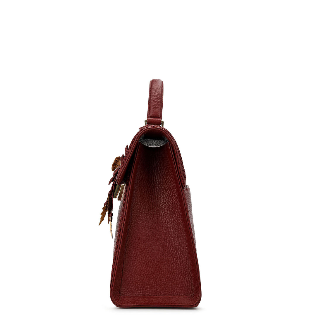 Plume Top Handle Bag (M)