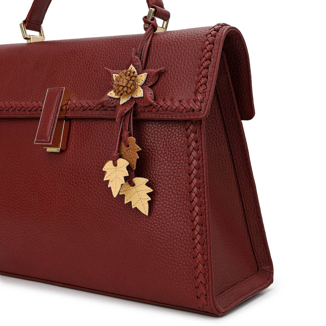 Plume Top Handle Bag (M)