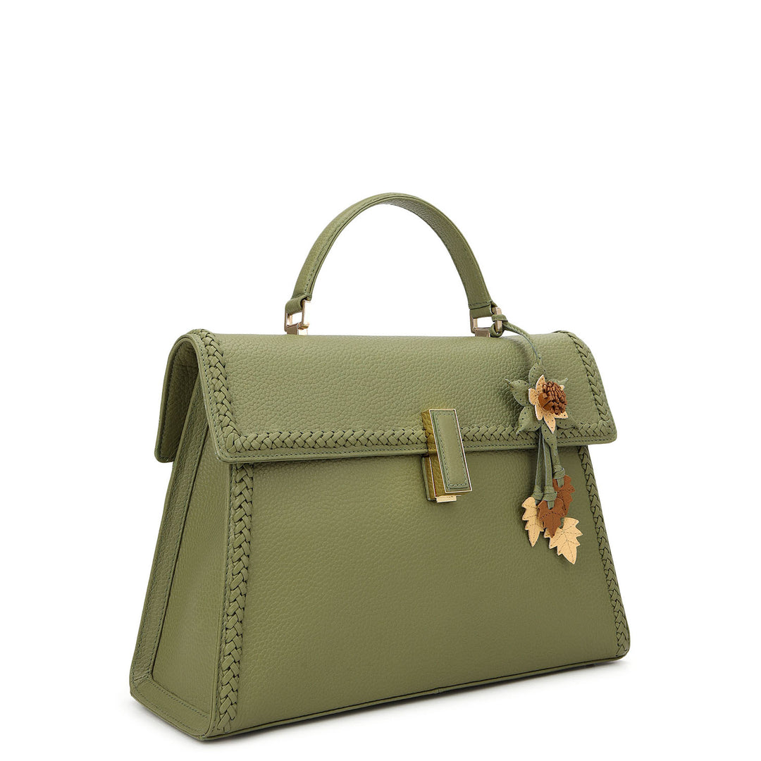 Plume Top Handle Bag (M)