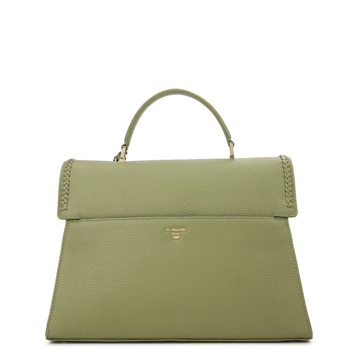 Plume Top Handle Bag (M)
