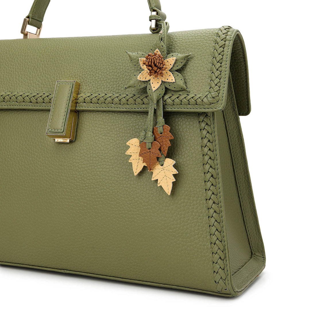 Plume Top Handle Bag (M)
