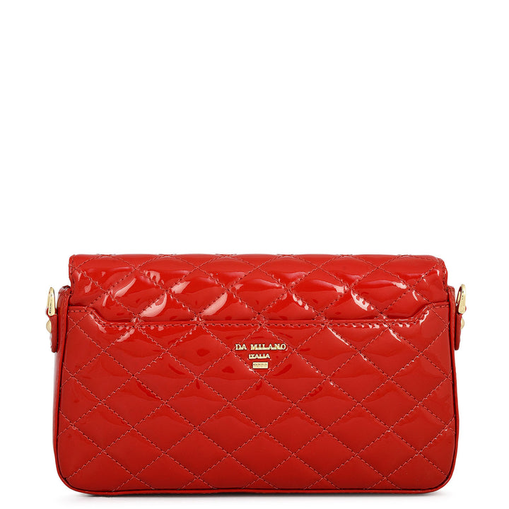 Small Patent Leather Sling - Red