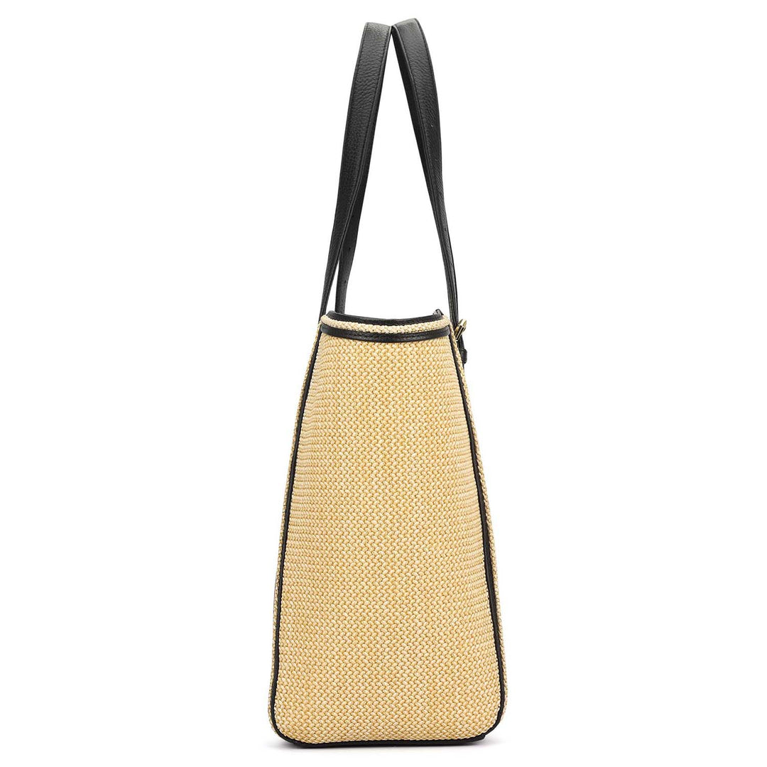 Raffia Repose Shopper Bag (L)