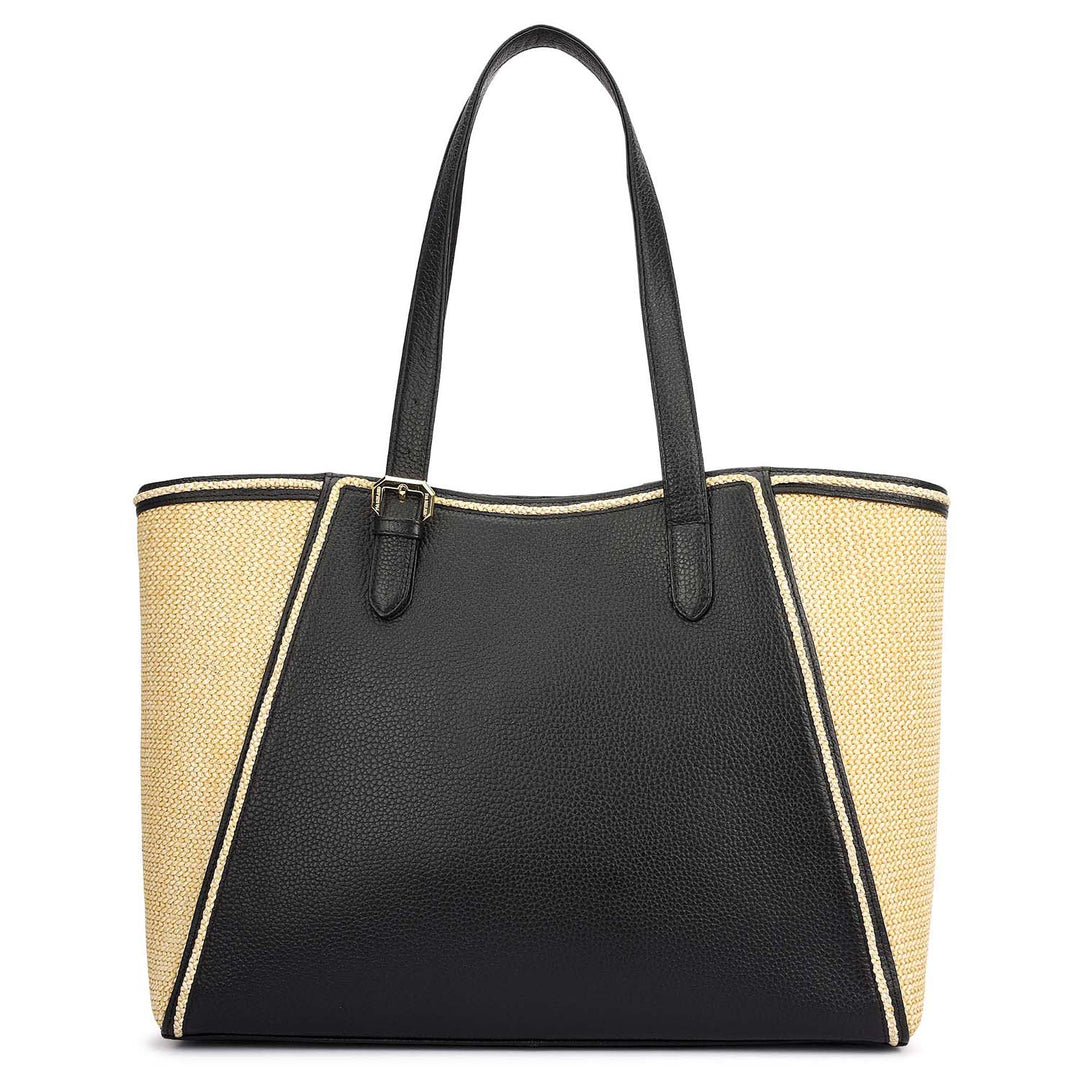 Raffia Repose Shopper Bag (L)