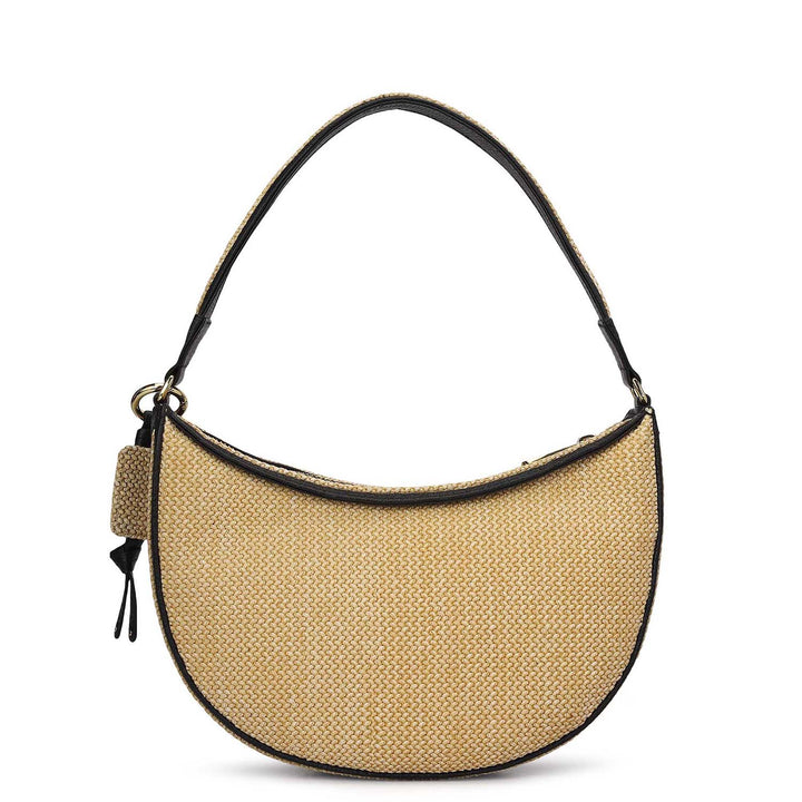 Raffia Repose Hobo Bag (S)