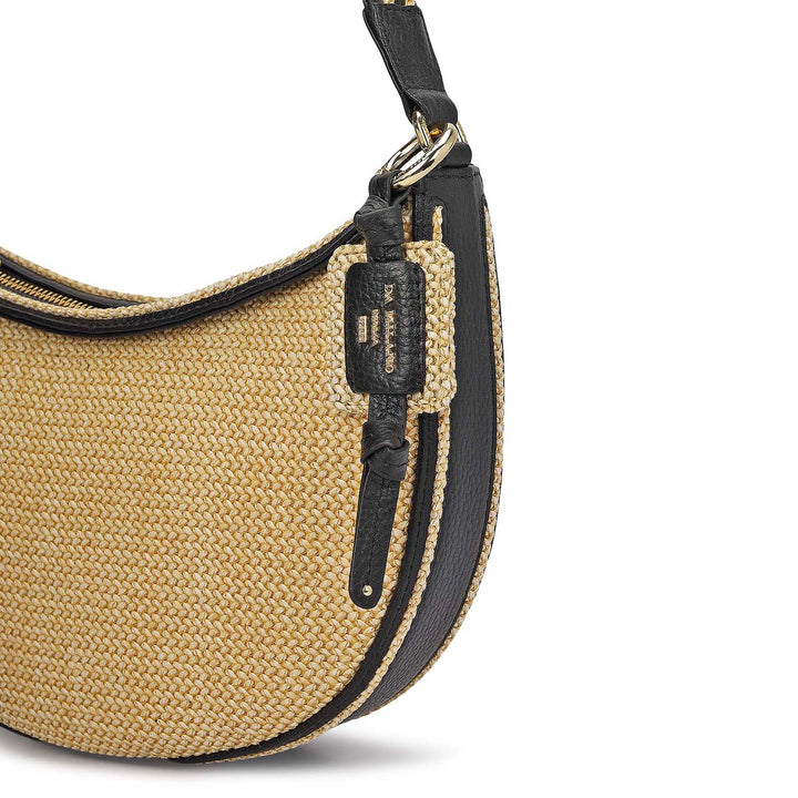 Raffia Repose Hobo Bag (S)