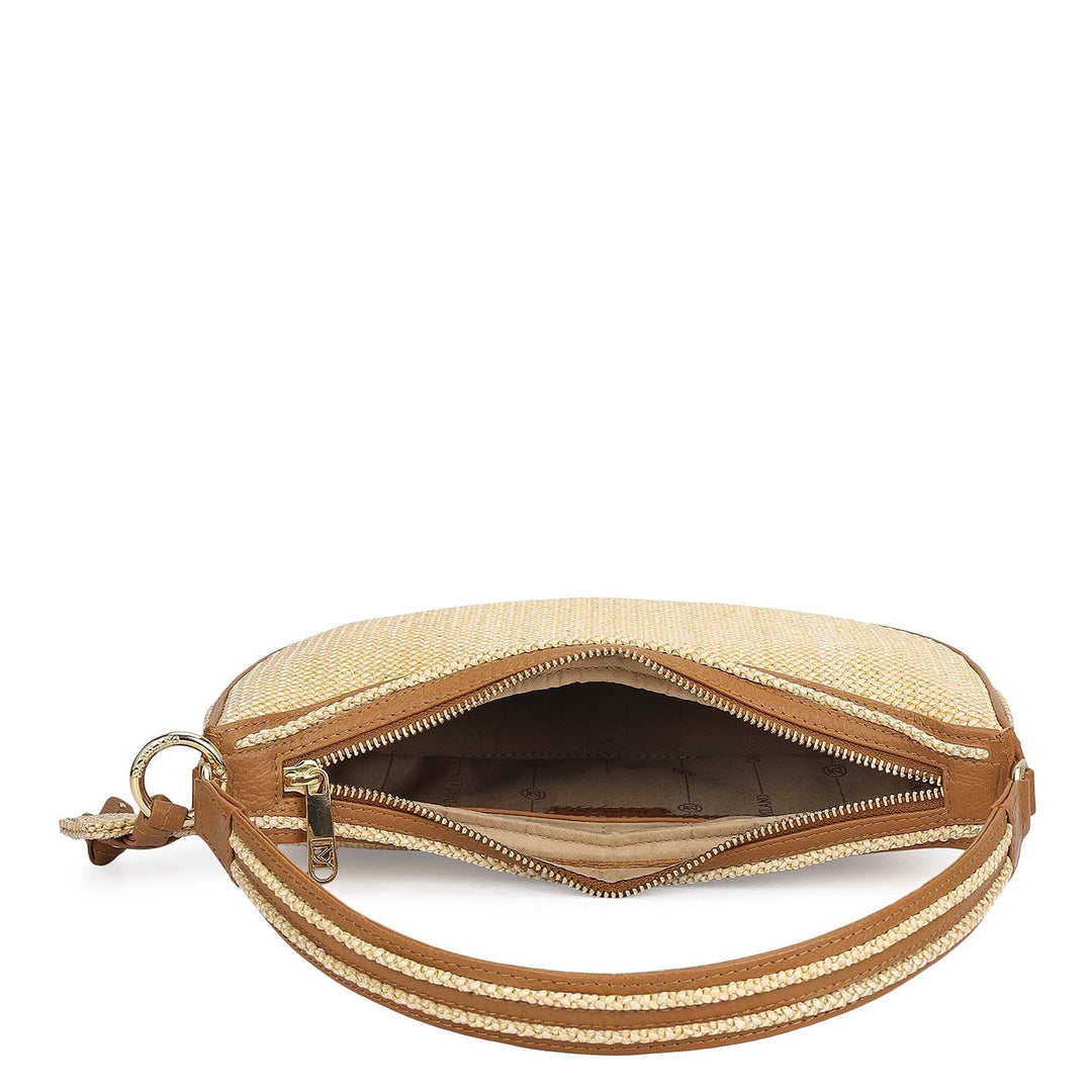 Raffia Repose Hobo Bag (S)
