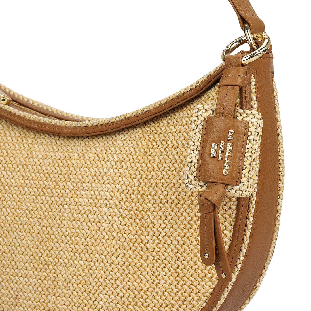 Raffia Repose Hobo Bag (S)