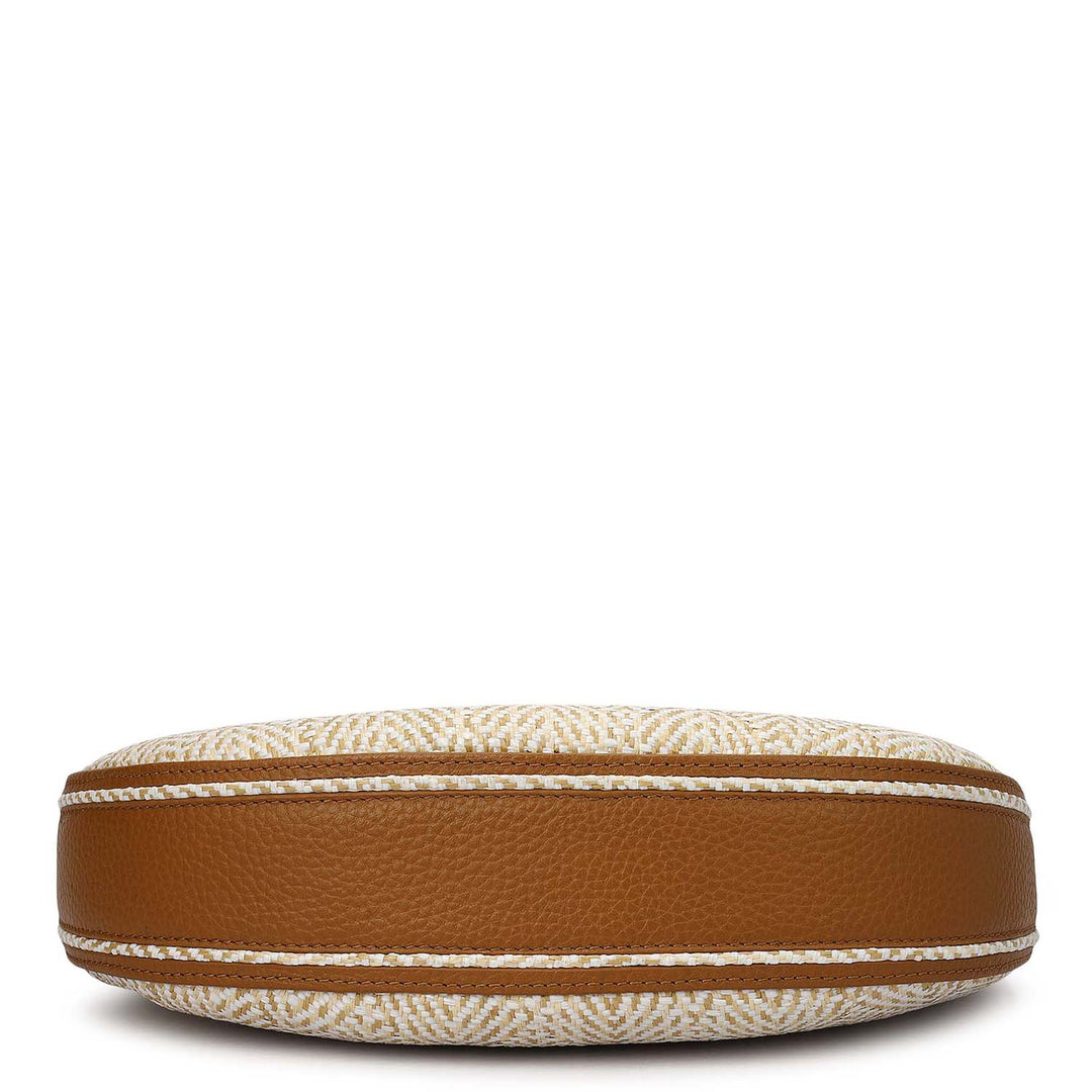 Raffia Repose Hobo Bag (S)