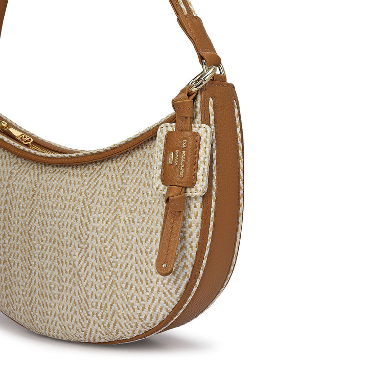 Raffia Repose Hobo Bag (S)
