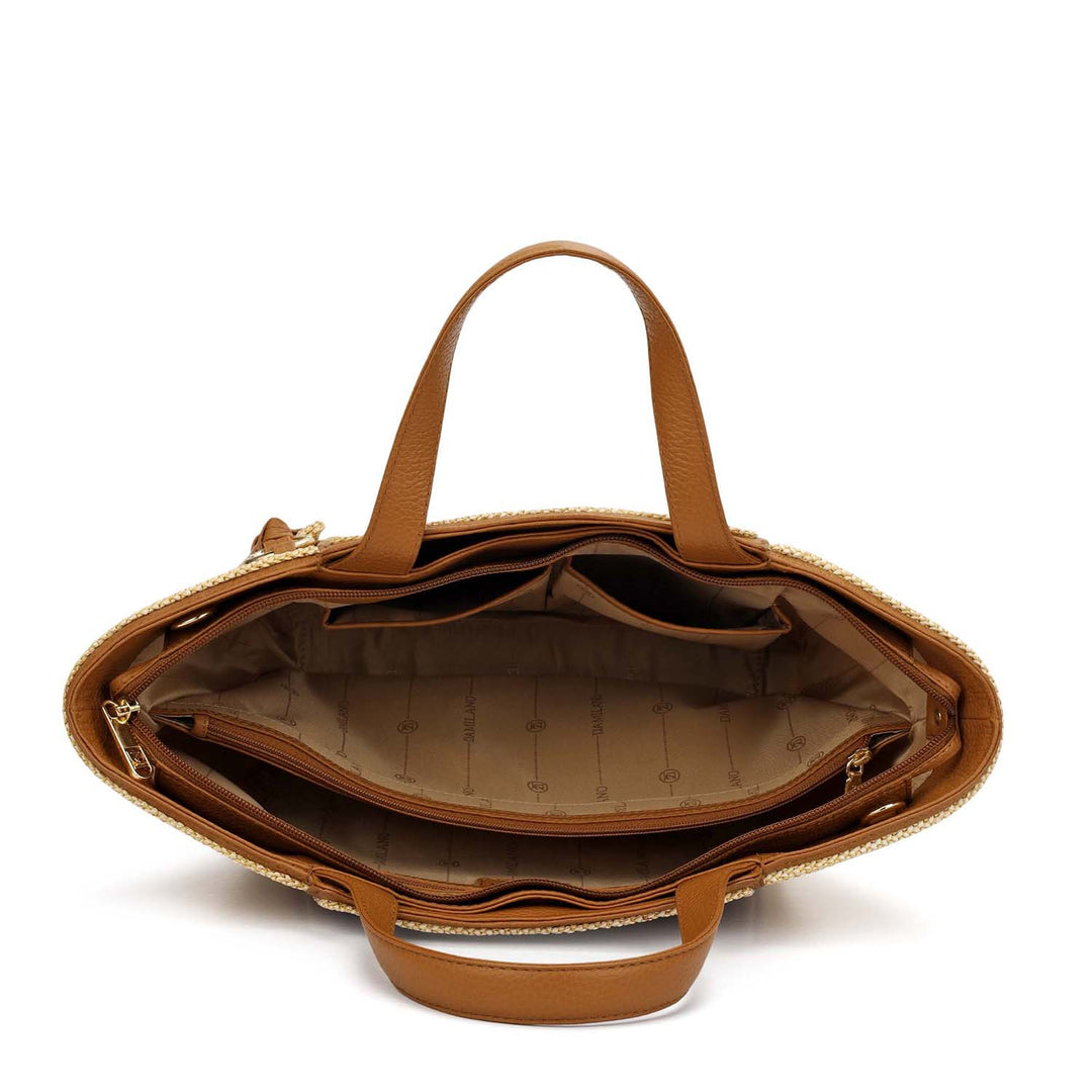 Raffia Repose Shopper Bag (M)