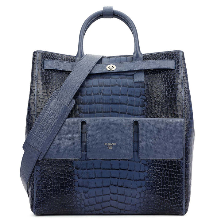Croco Franzy Luggage Bag - Stardust