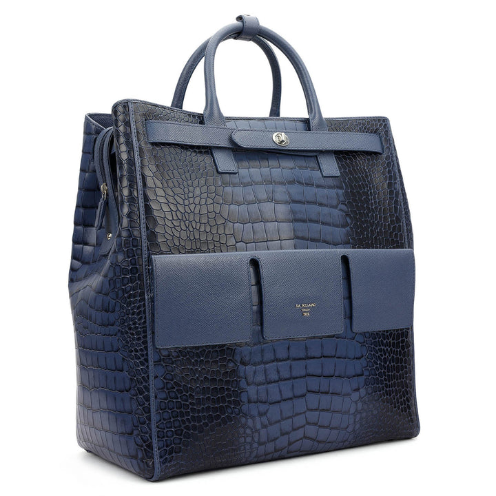 Croco Franzy Luggage Bag - Stardust
