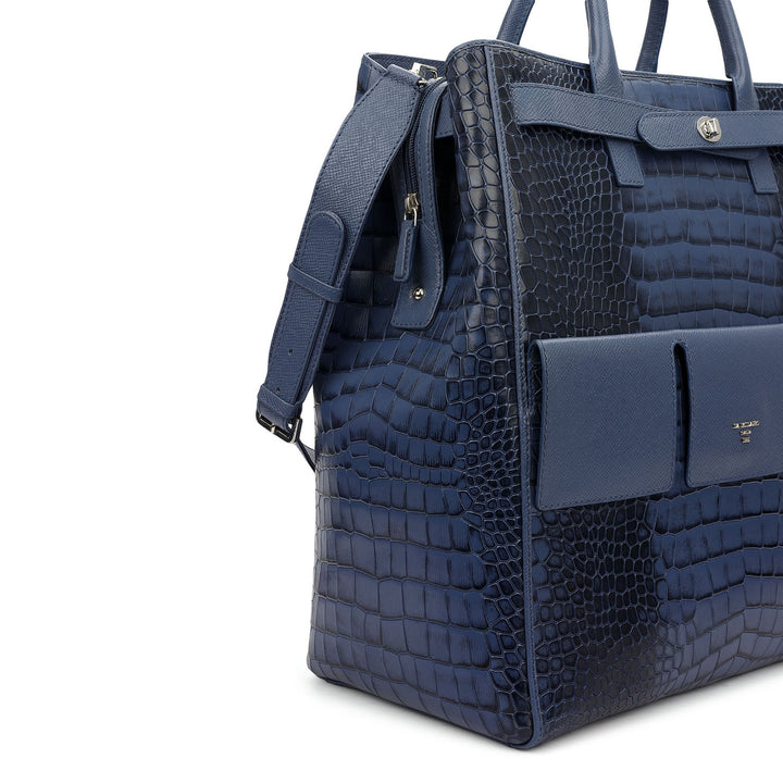 Croco Franzy Luggage Bag - Stardust