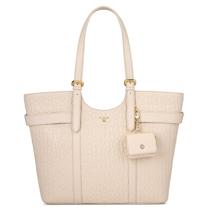 Monogram Shopper Bag - Marshmallow