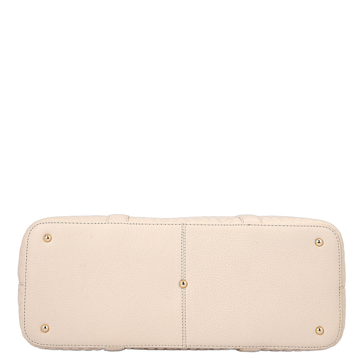 Monogram Shopper Bag - Marshmallow